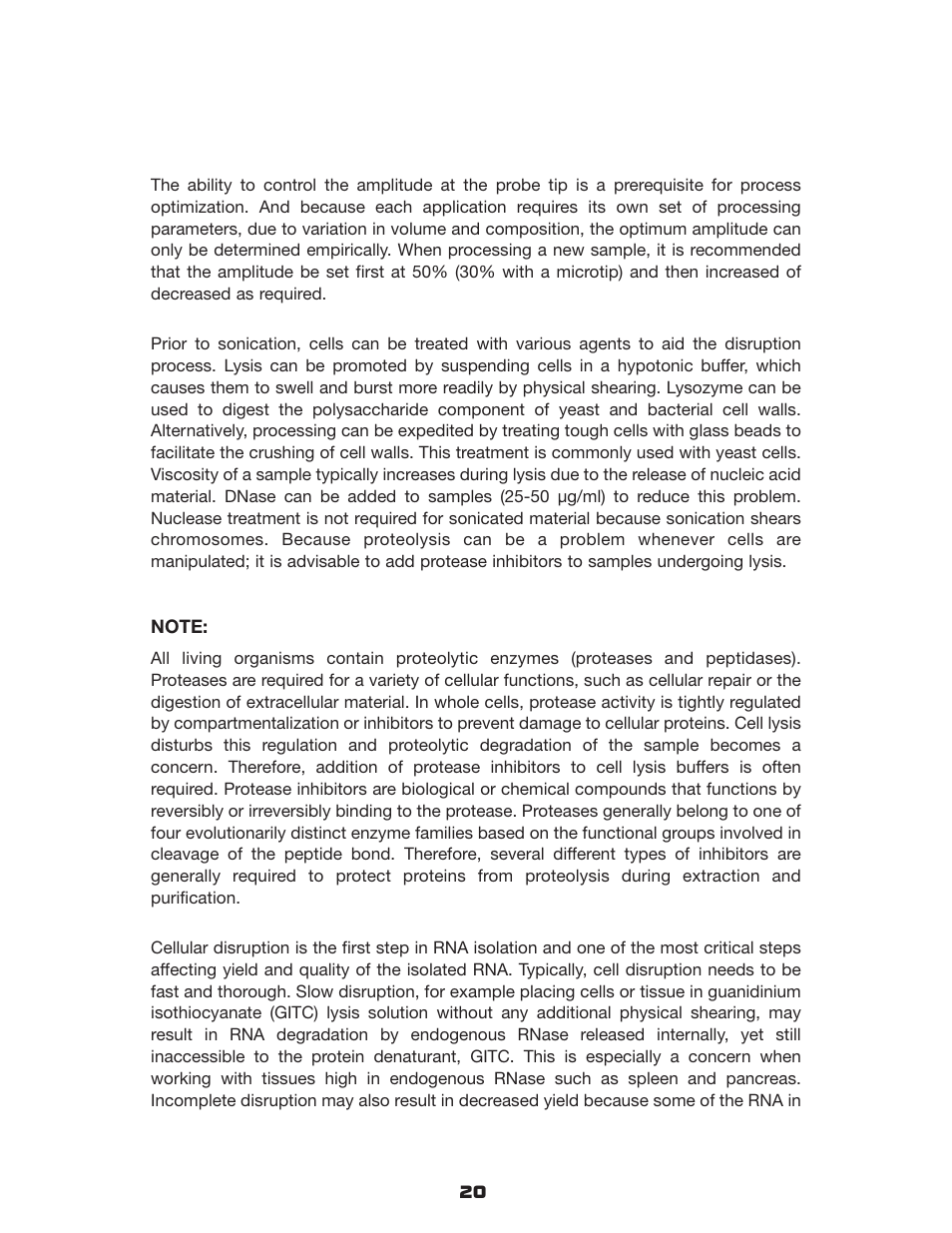 Sonics VCX750 User Manual | Page 25 / 31