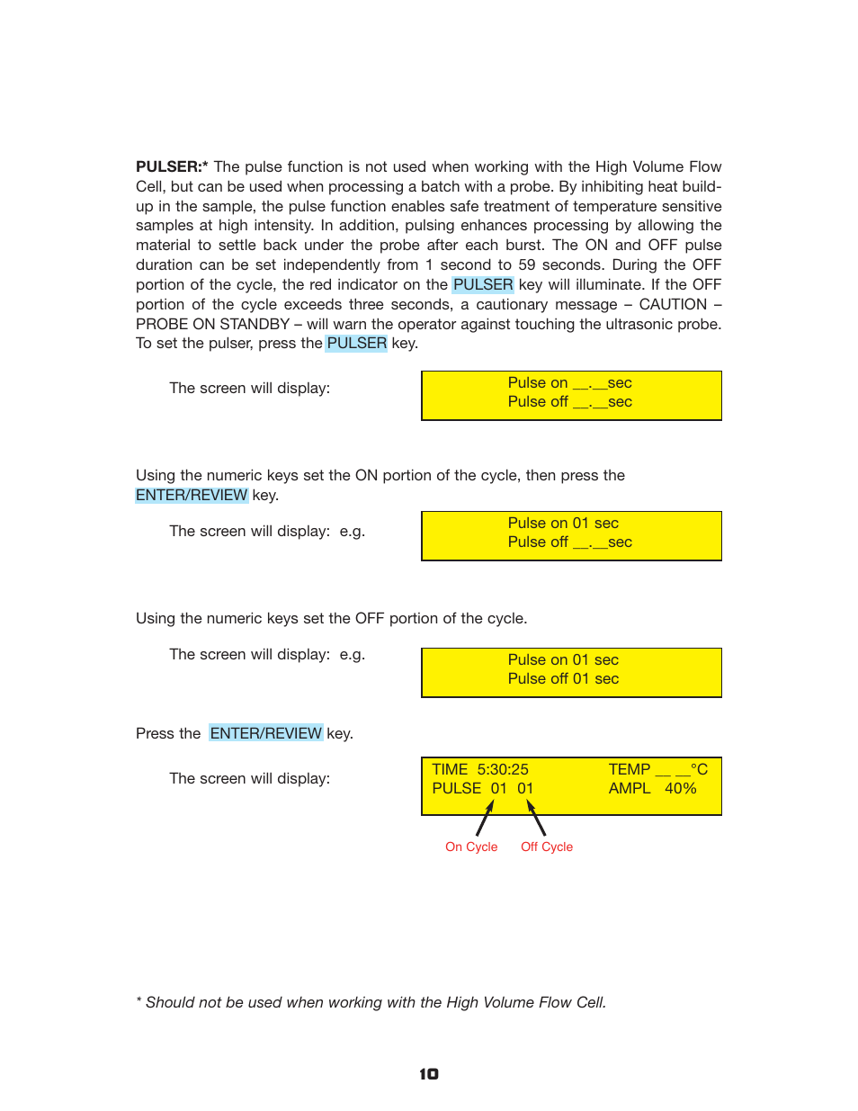 Sonics VCX1500HV User Manual | Page 13 / 20