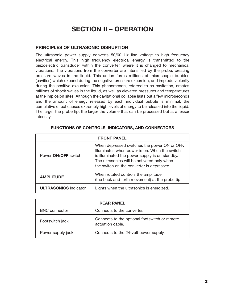 Sonics VC5040PB User Manual | Page 6 / 19