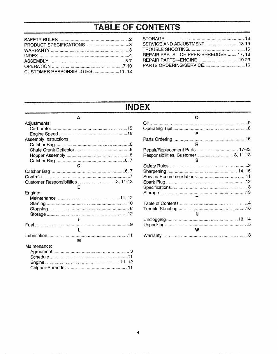 Craftsman 247.797855 User Manual | Page 4 / 22