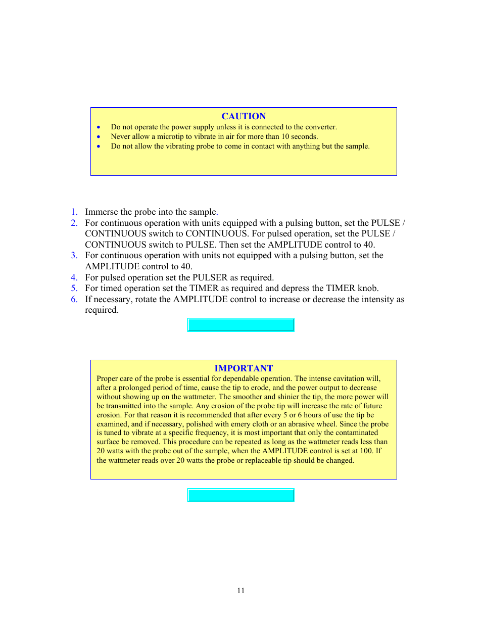 Sonics VC70T User Manual | Page 11 / 16