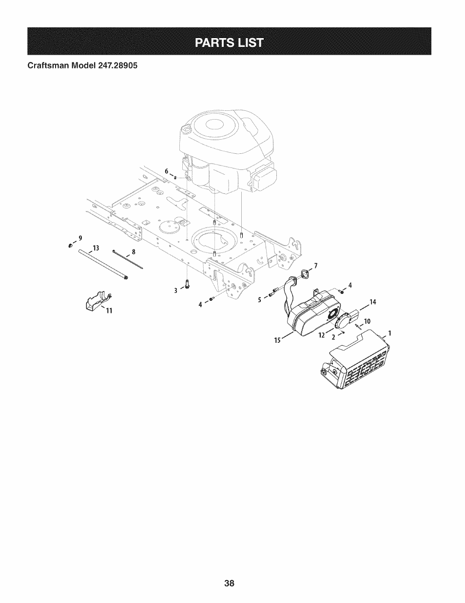 Craftsman 247.28905 User Manual | Page 38 / 92