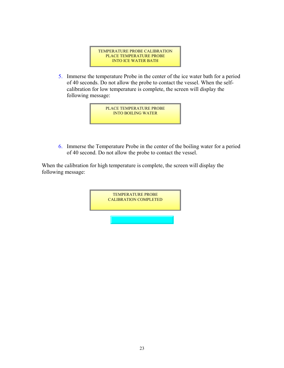 Sonics VCX750 (Serial No."X or lower)" User Manual | Page 23 / 27