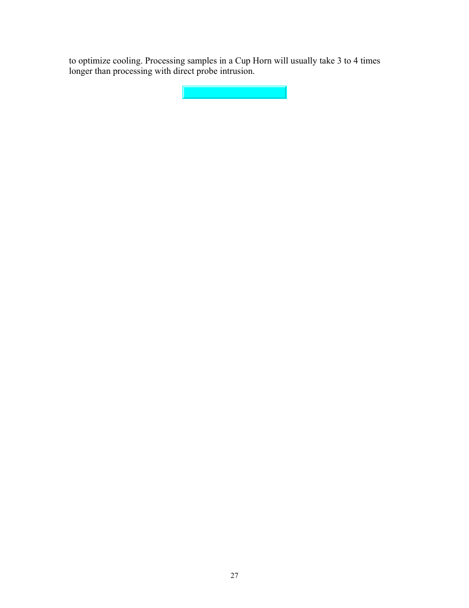 Sonics VCX750 (Serial No."X or lower)" User Manual | Page 27 / 27