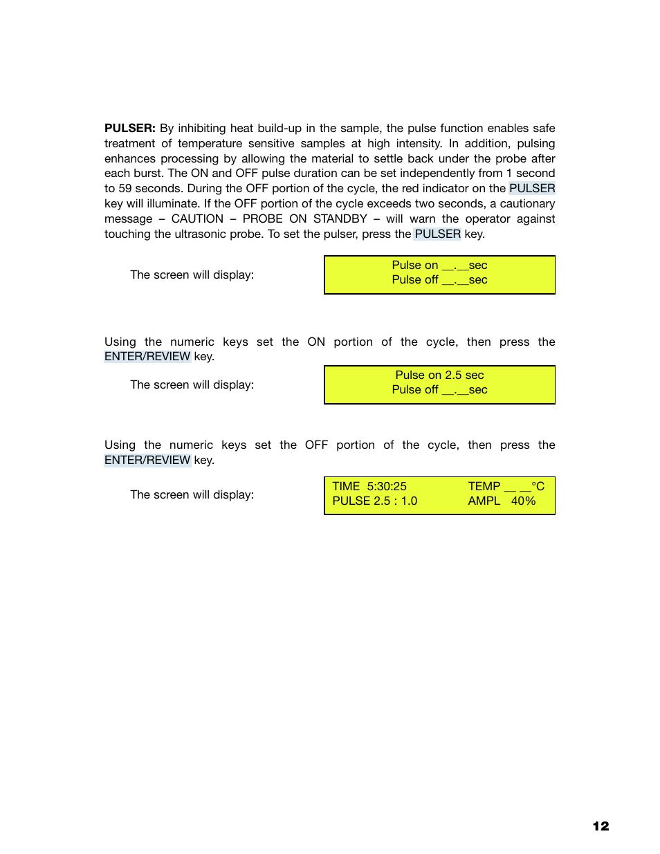 Sonics VCX750 (Serial No."Y through "AB")" User Manual | Page 15 / 31