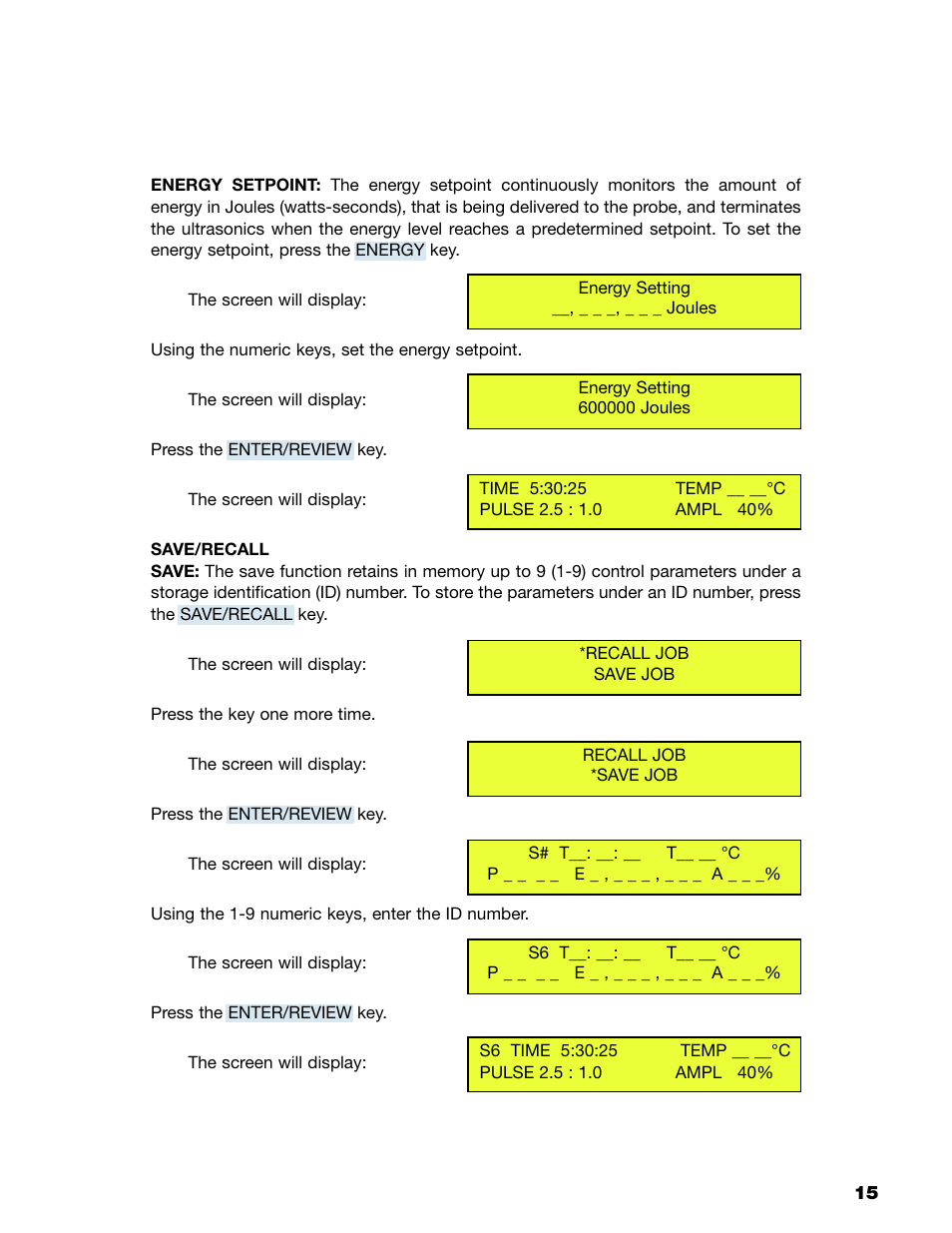 Sonics VCX750 (Serial No."Y through "AB")" User Manual | Page 18 / 31