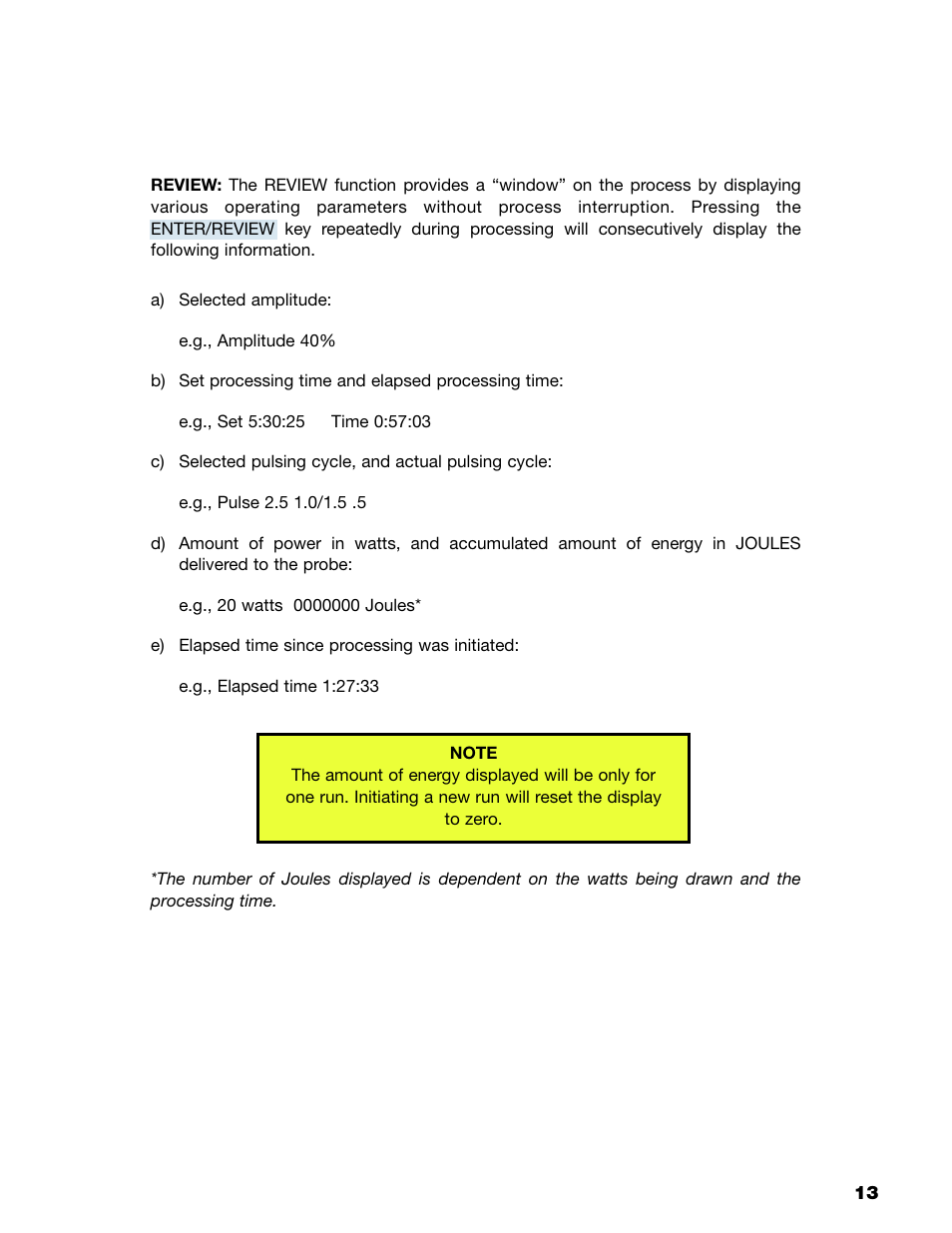 Sonics VC750 (Serial No. "Y  through "AB")" User Manual | Page 16 / 29