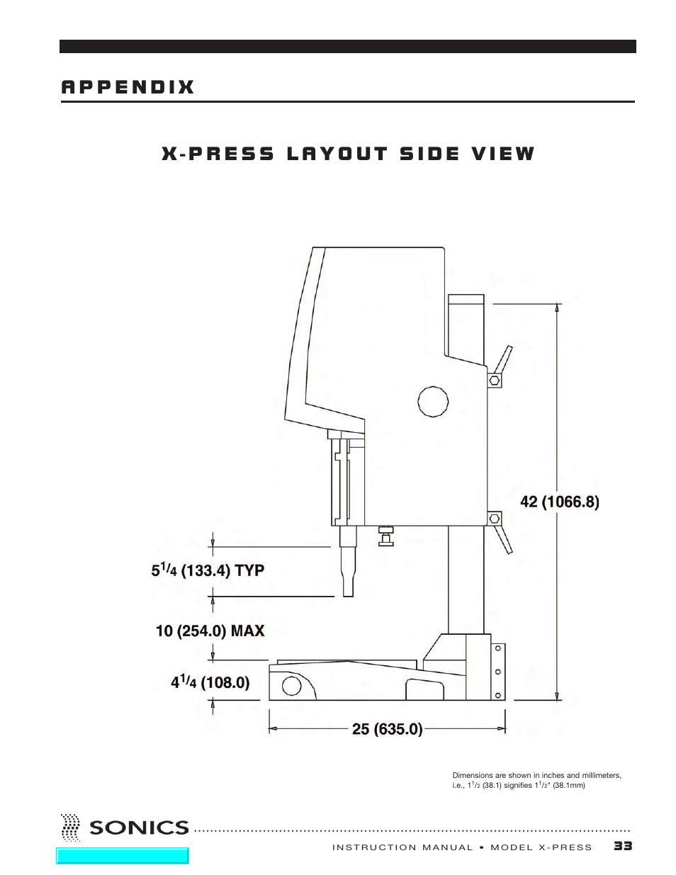 Sonics X-Press Integrated Welder User Manual | Page 34 / 38