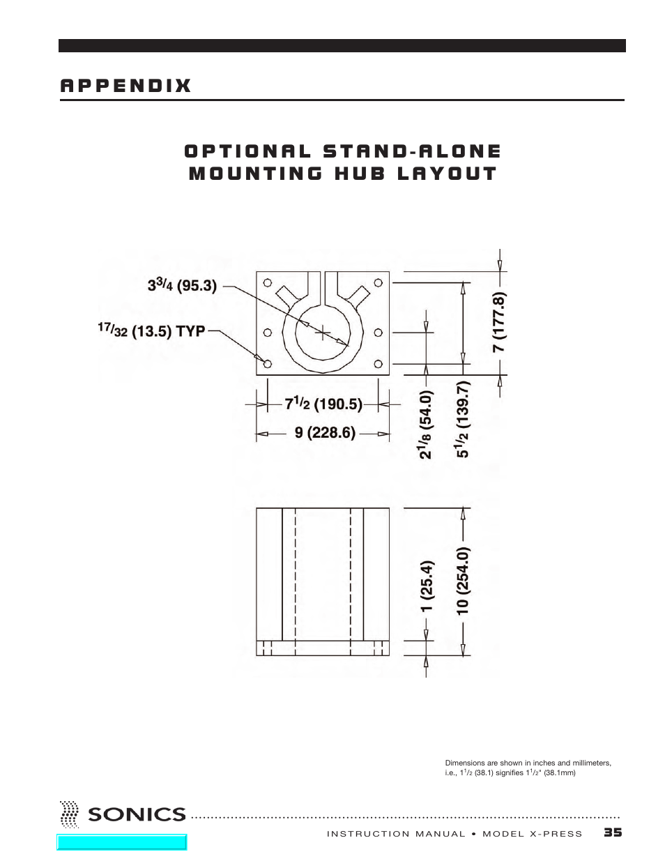 Sonics X-Press Integrated Welder User Manual | Page 36 / 38