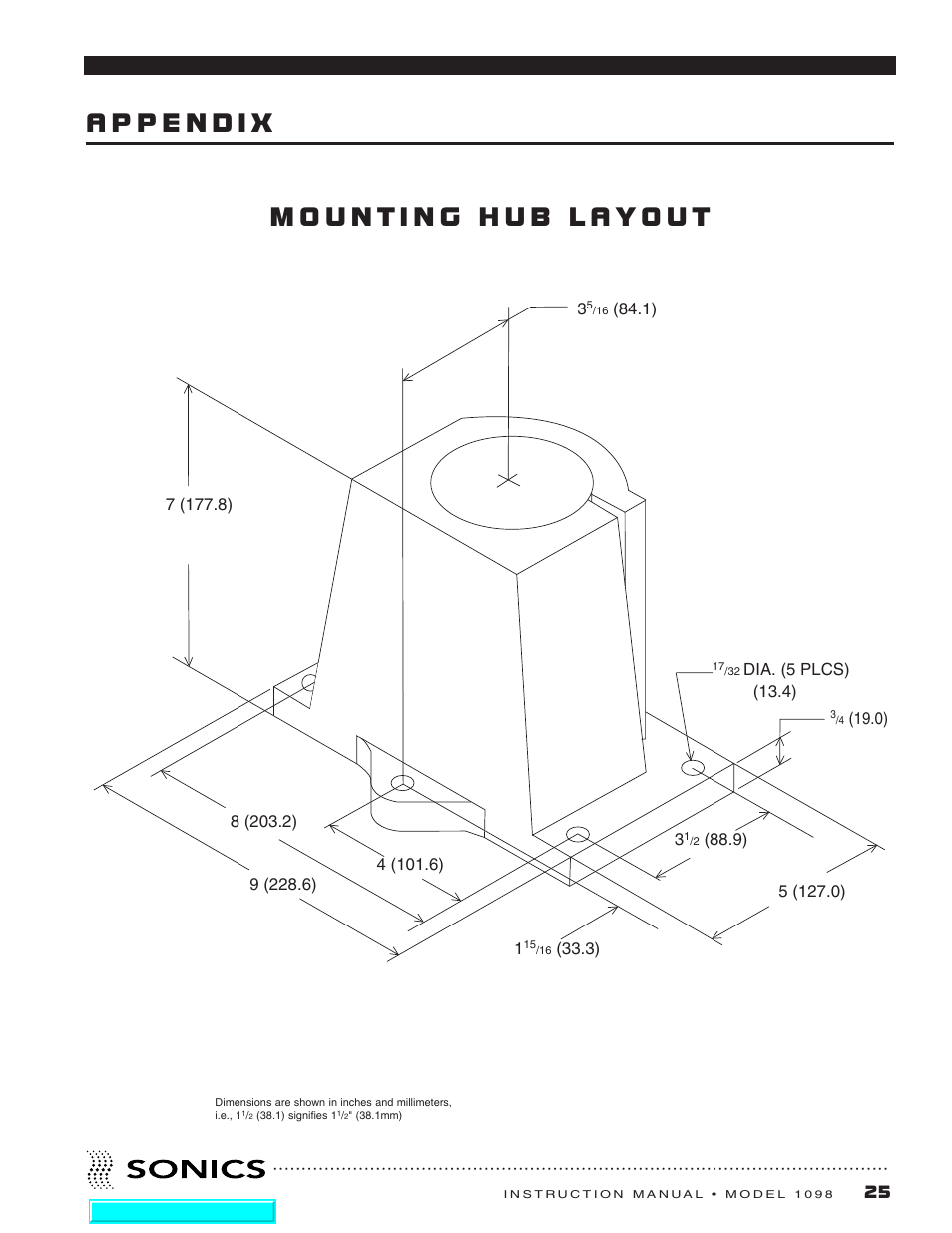 Sonics 1098 Press User Manual | Page 26 / 27