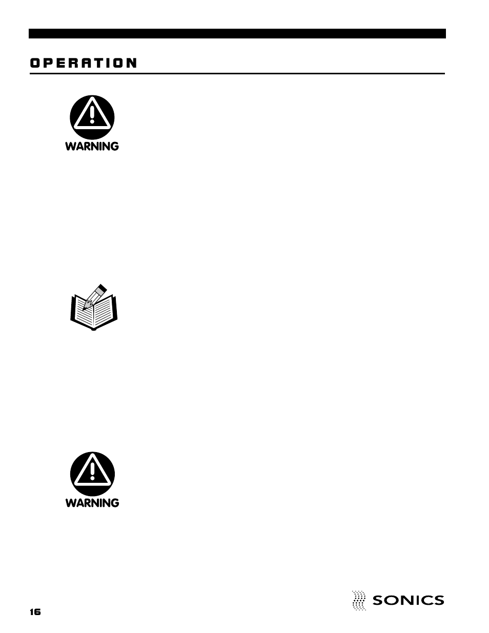 Sonics 1096 Actuator User Manual | Page 17 / 29