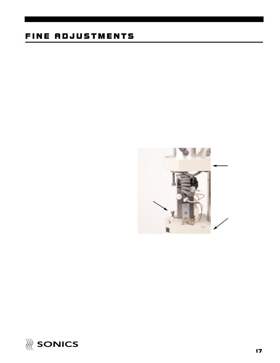 Sonics 1096 Actuator User Manual | Page 18 / 29