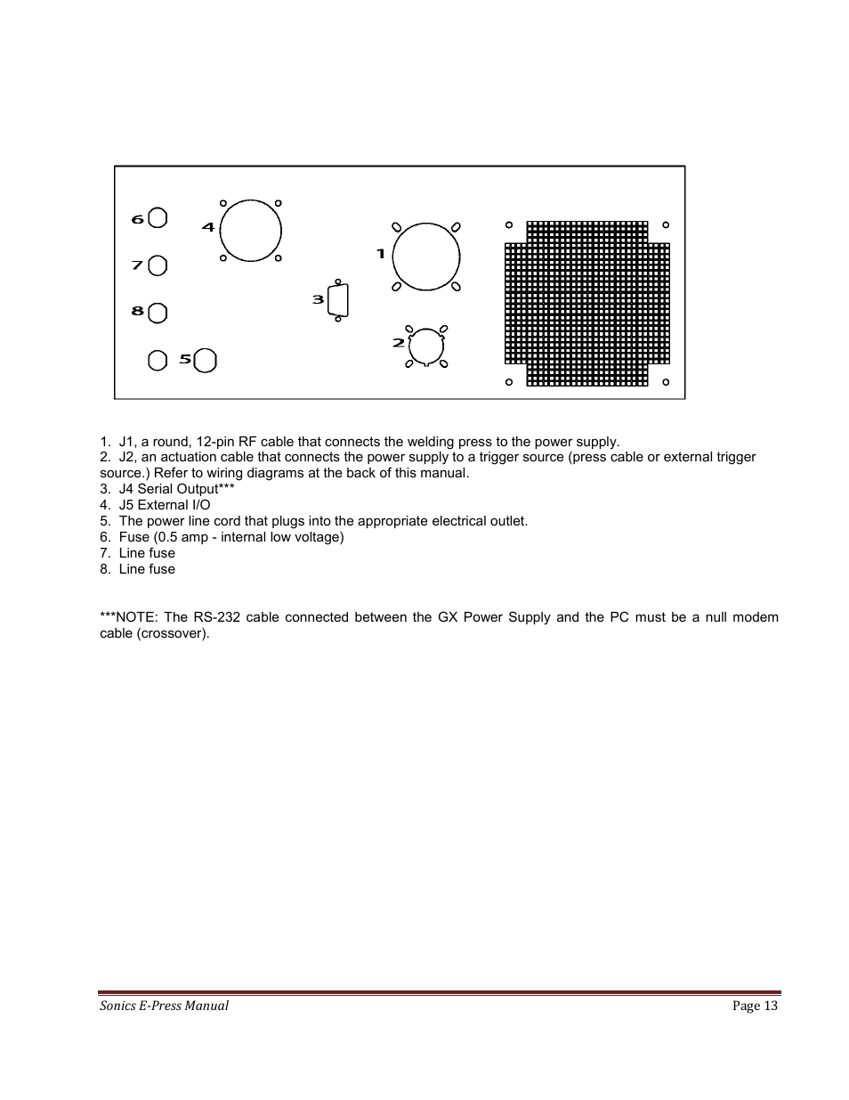 Sonics E-Press User Manual | Page 13 / 46