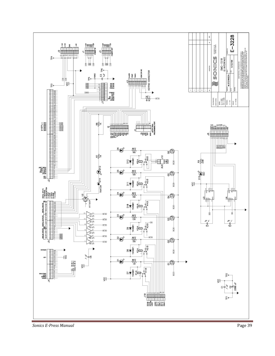 Sonics E-Press User Manual | Page 39 / 46