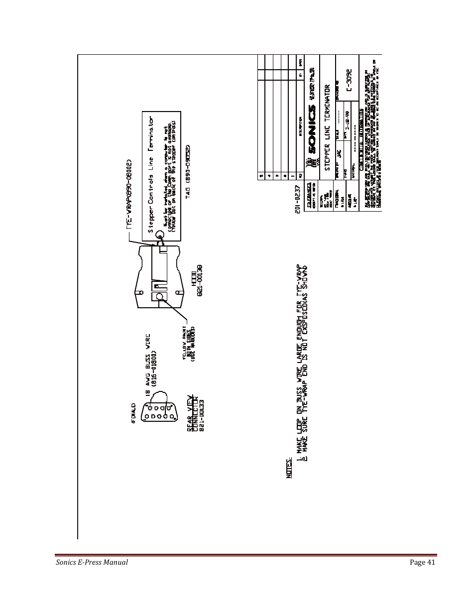 Sonics E-Press User Manual | Page 41 / 46