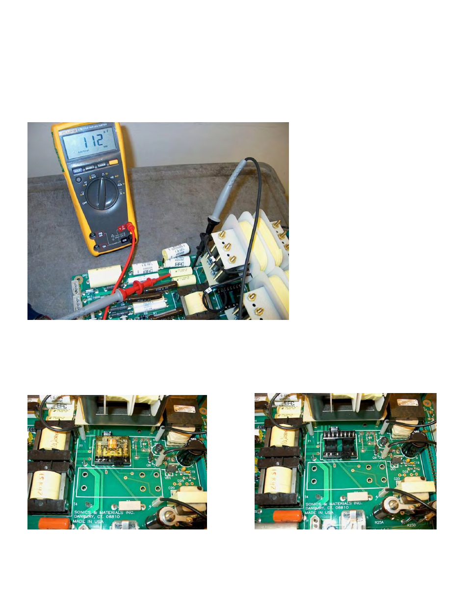 Sonics E-Series User Manual | Page 11 / 19