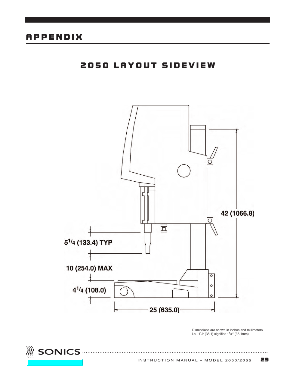 Sonics 2055-Press User Manual | Page 30 / 36