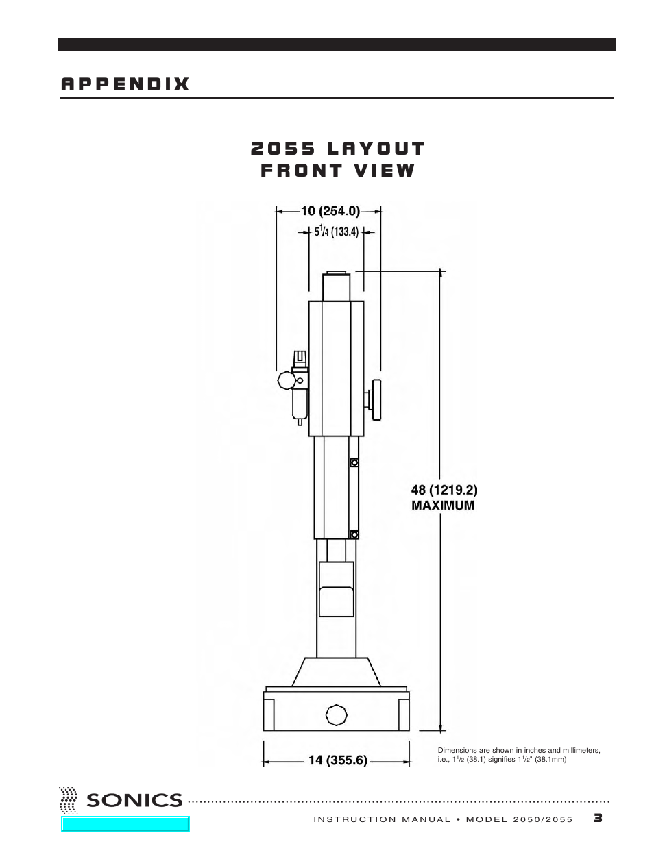 Sonics 2055-Press User Manual | Page 32 / 36