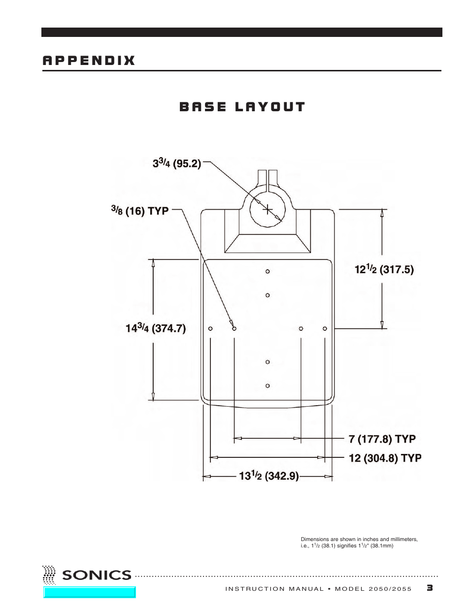Sonics 2055-Press User Manual | Page 35 / 36