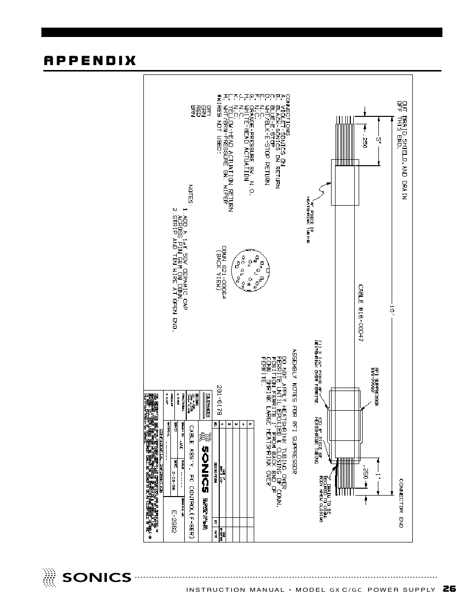 Sonics GC User Manual | Page 28 / 30