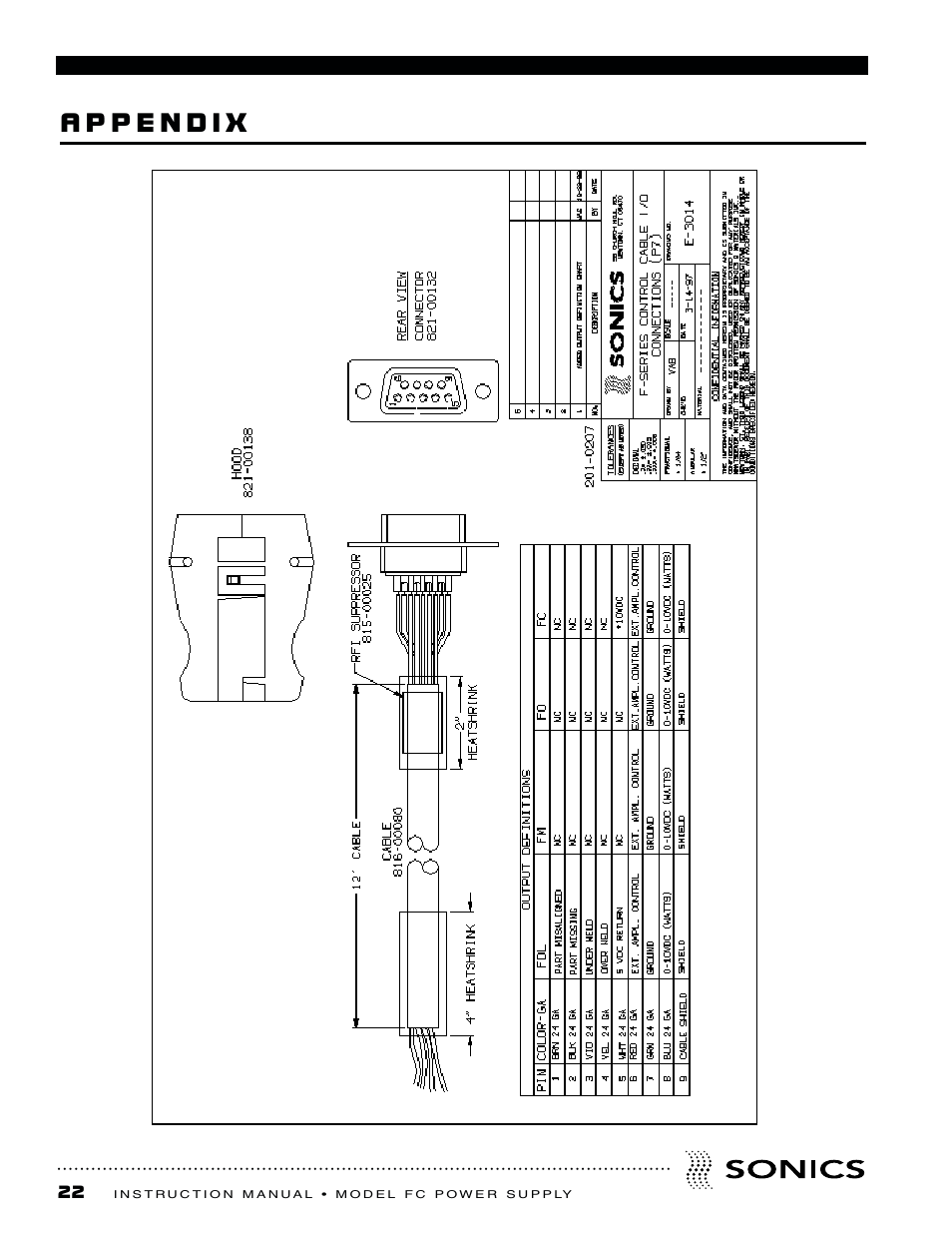 Sonics FC User Manual | Page 23 / 24