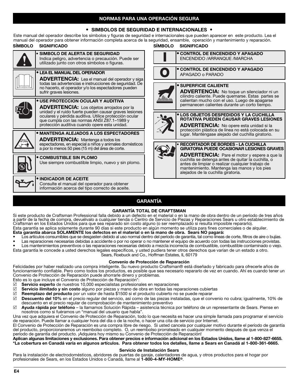 Craftsman 316.77237 User Manual | Page 20 / 36