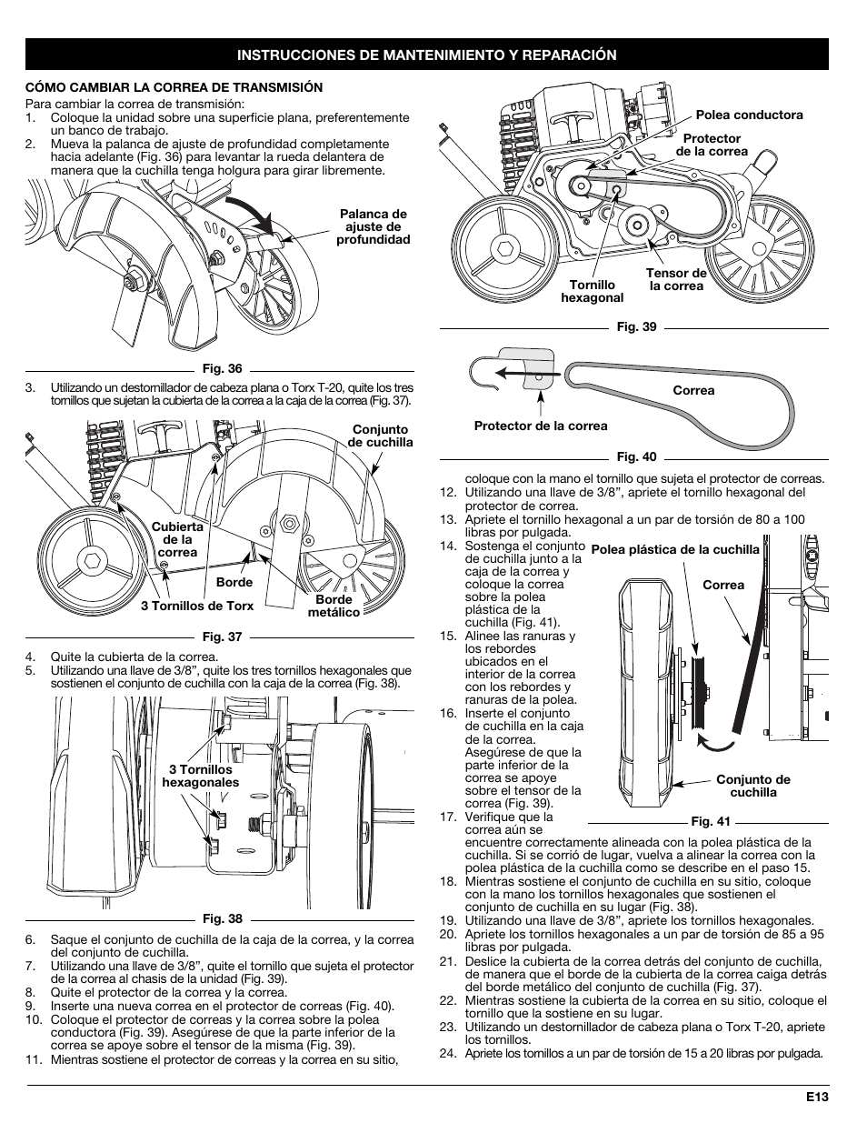 Craftsman 316.77237 User Manual | Page 29 / 36