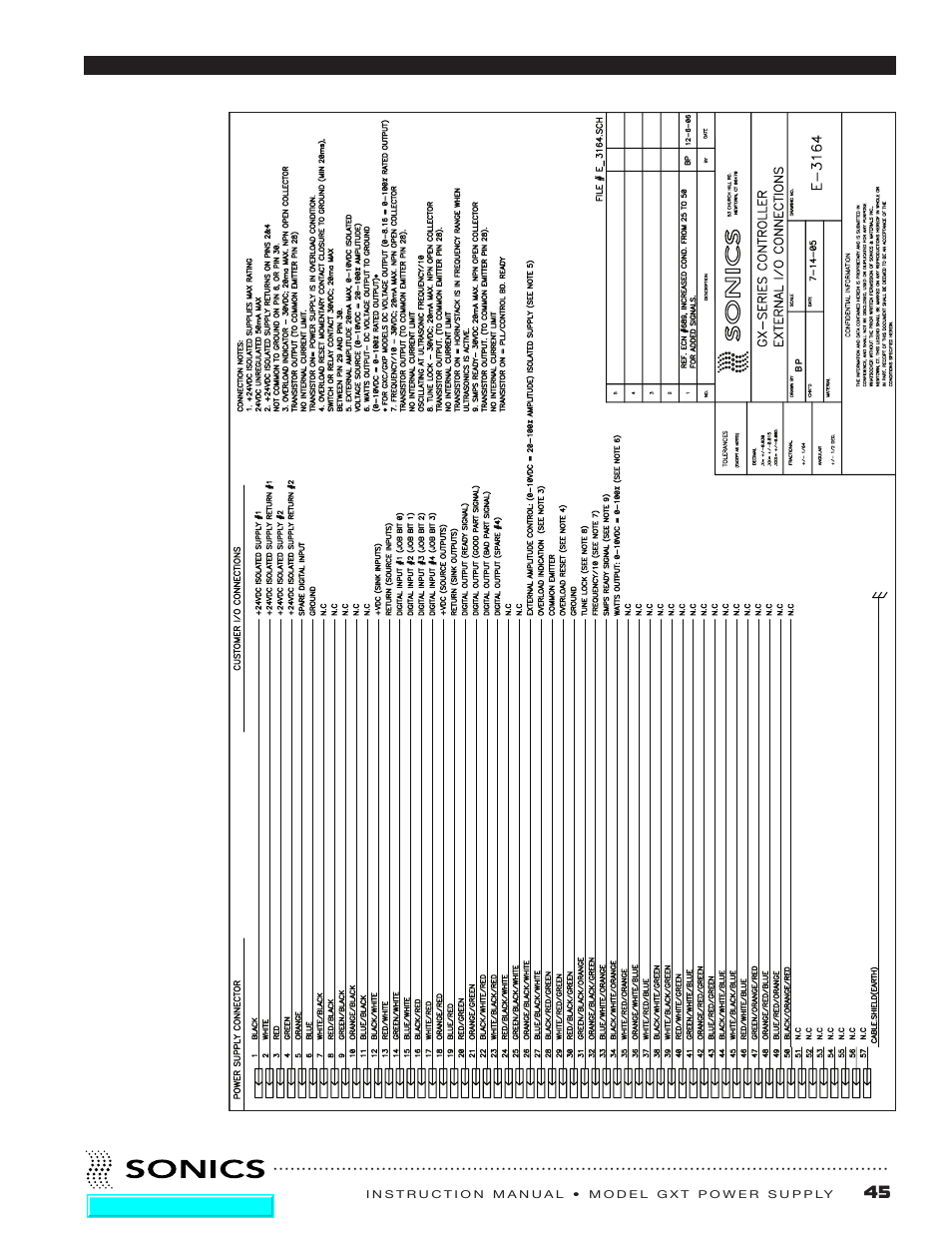 Sonics GXT User Manual | Page 47 / 51