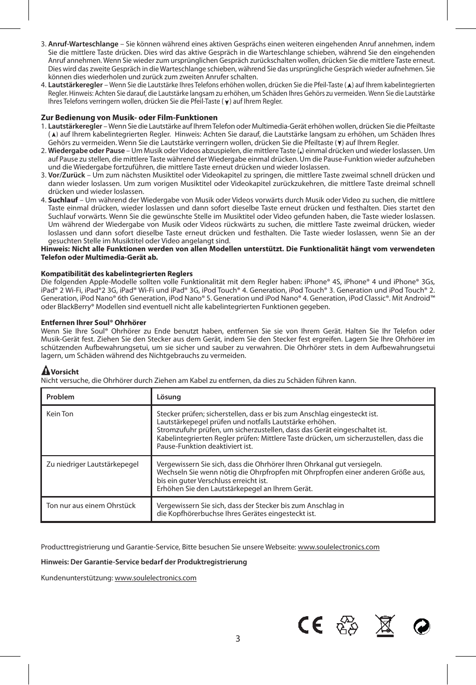 Soul Electronics SL49 User Manual | Page 10 / 48