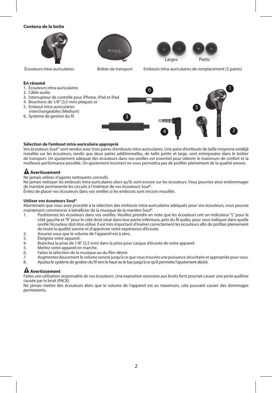 Soul Electronics SL99 User Manual | Page 12 / 48