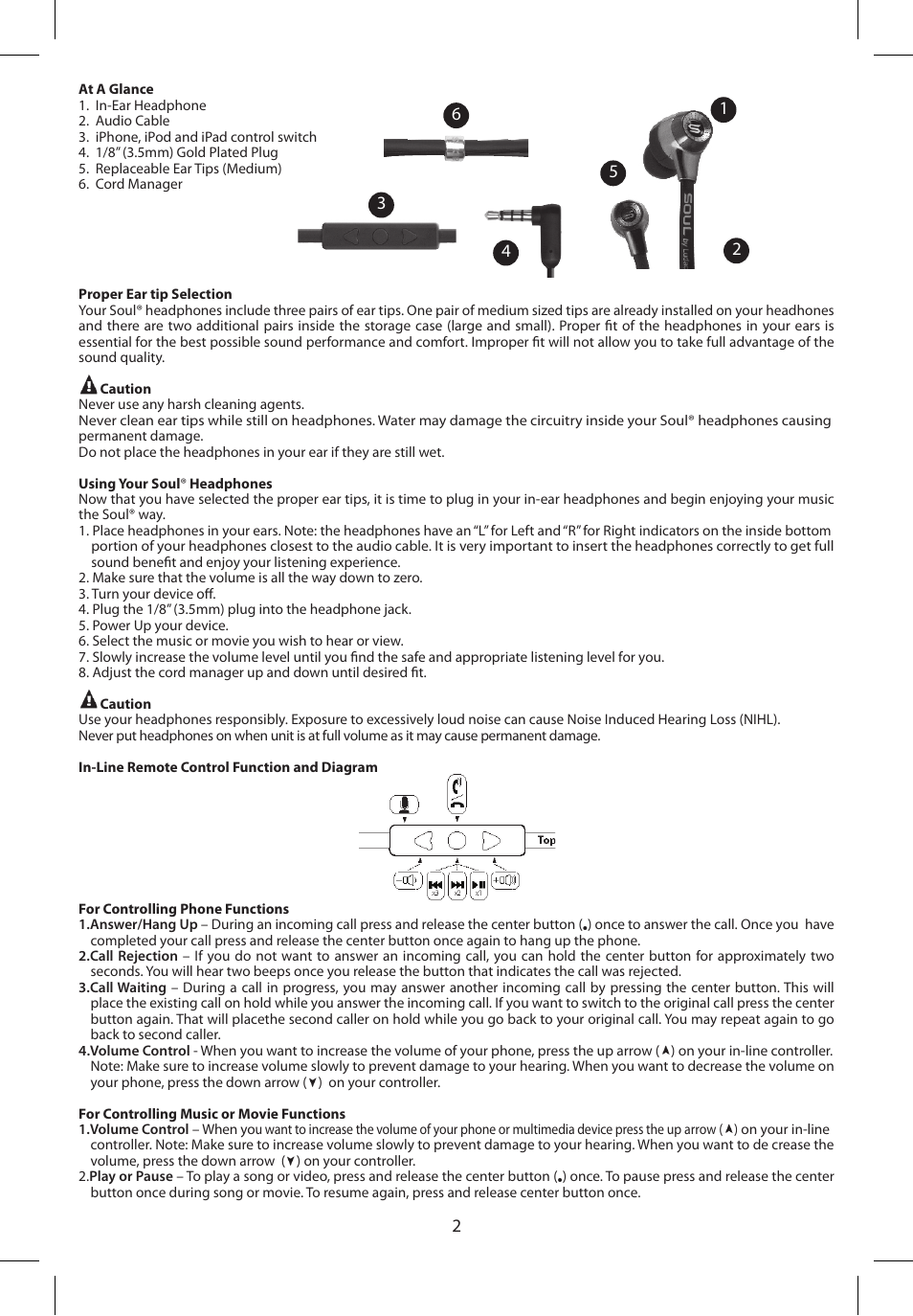 Soul Electronics SL99 User Manual | Page 3 / 48