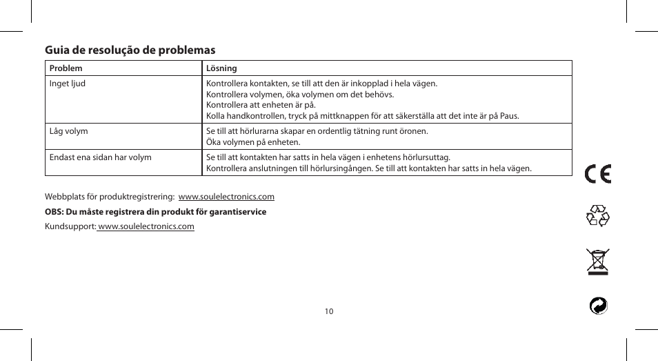 Soul Electronics SL100 User Manual | Page 101 / 148