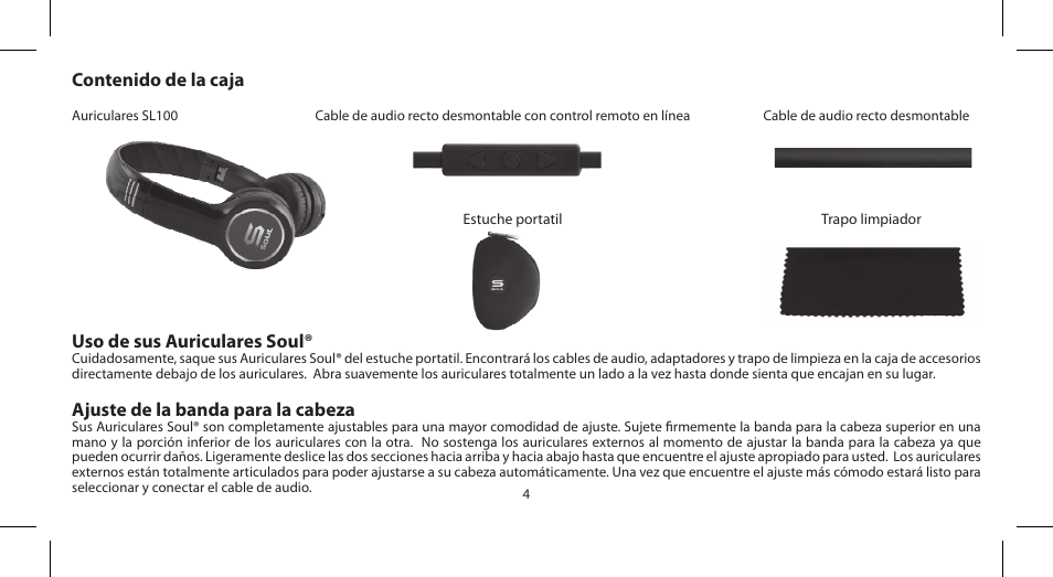 Soul Electronics SL100 User Manual | Page 15 / 148