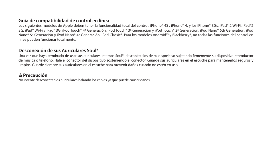 Soul Electronics SL100 User Manual | Page 20 / 148
