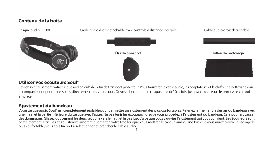 Soul Electronics SL100 User Manual | Page 35 / 148