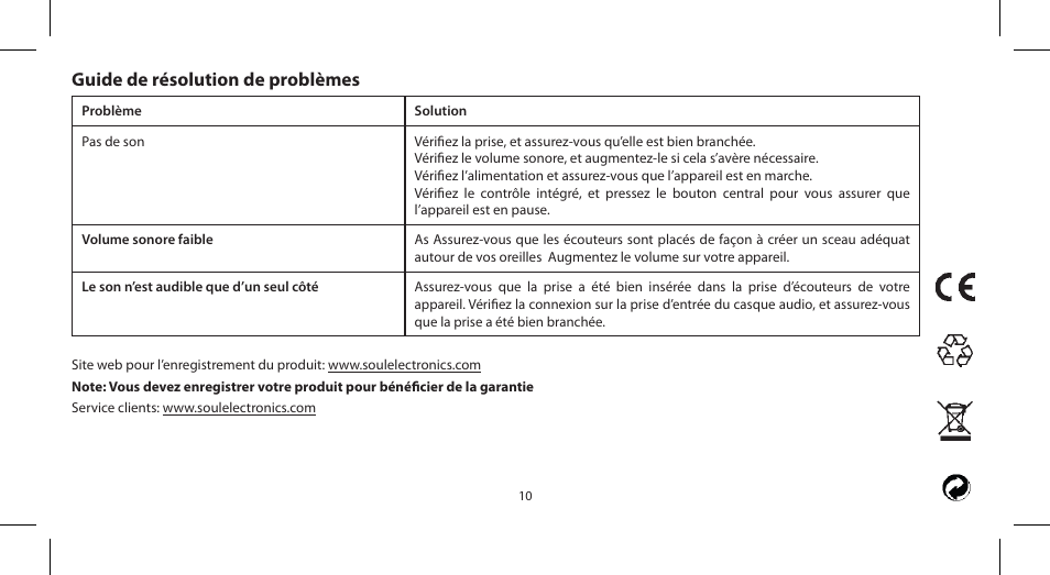 Soul Electronics SL100 User Manual | Page 41 / 148