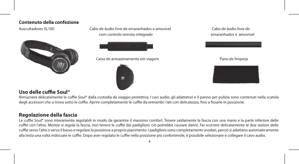 Soul Electronics SL100 User Manual | Page 45 / 148