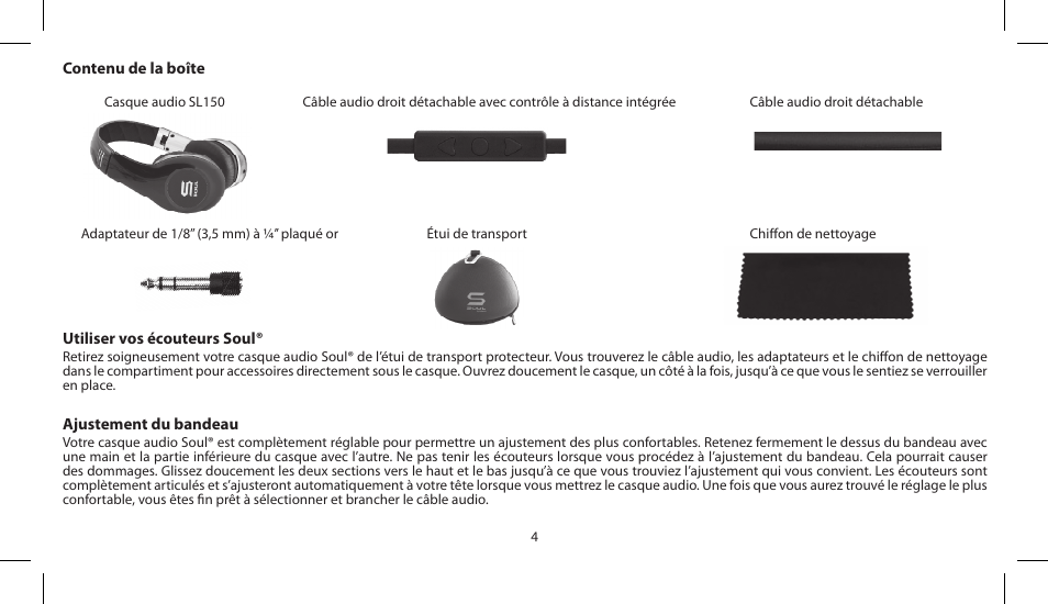 Soul Electronics SL150 User Manual | Page 31 / 121