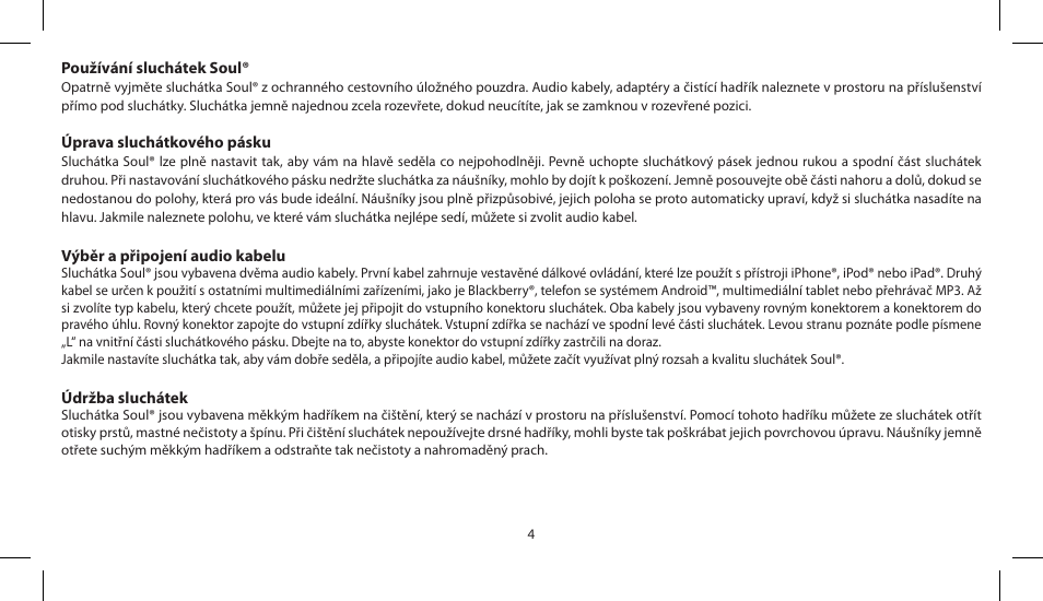 Soul Electronics SL150 User Manual | Page 72 / 121