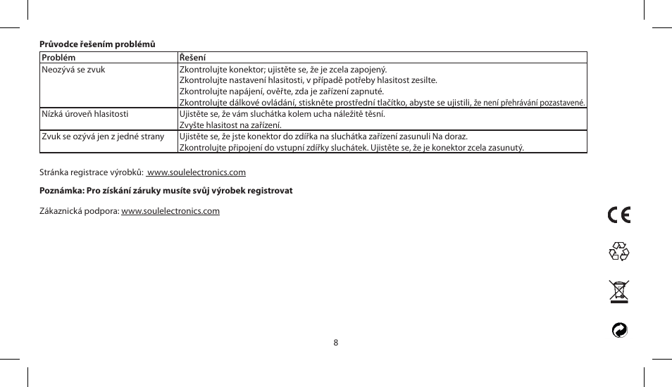 Soul Electronics SL150 User Manual | Page 76 / 121