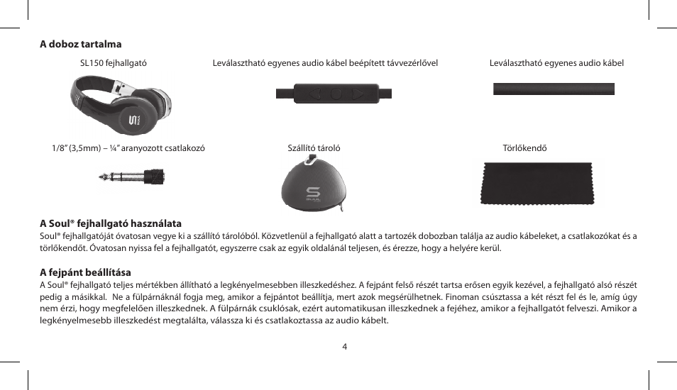 Soul Electronics SL150 User Manual | Page 88 / 121