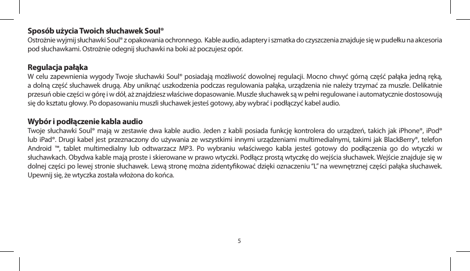 Soul Electronics SL300 User Manual | Page 151 / 183