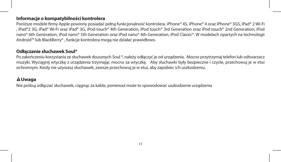 Soul Electronics SL300 User Manual | Page 157 / 183