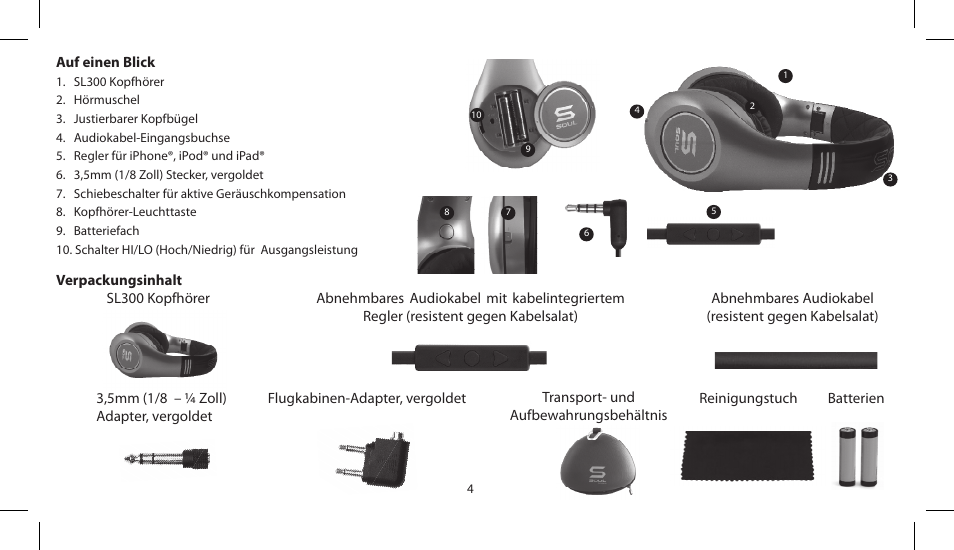 Soul Electronics SL300 User Manual | Page 30 / 183