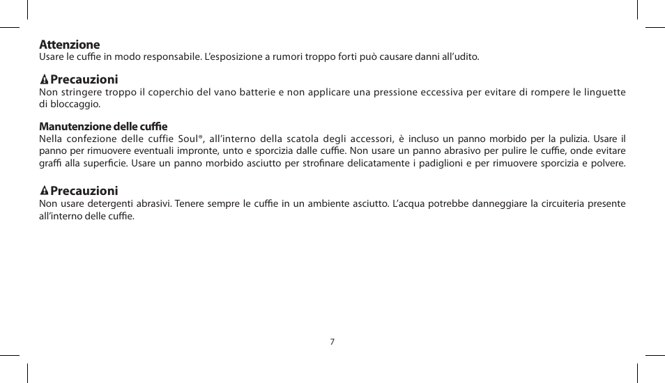 Soul Electronics SL300 User Manual | Page 57 / 183