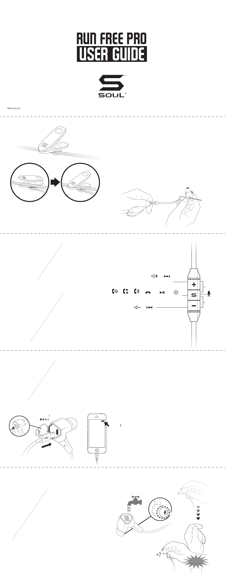 User guide, Run free pro | Soul Electronics Run Free Pro User Manual | Page 9 / 16