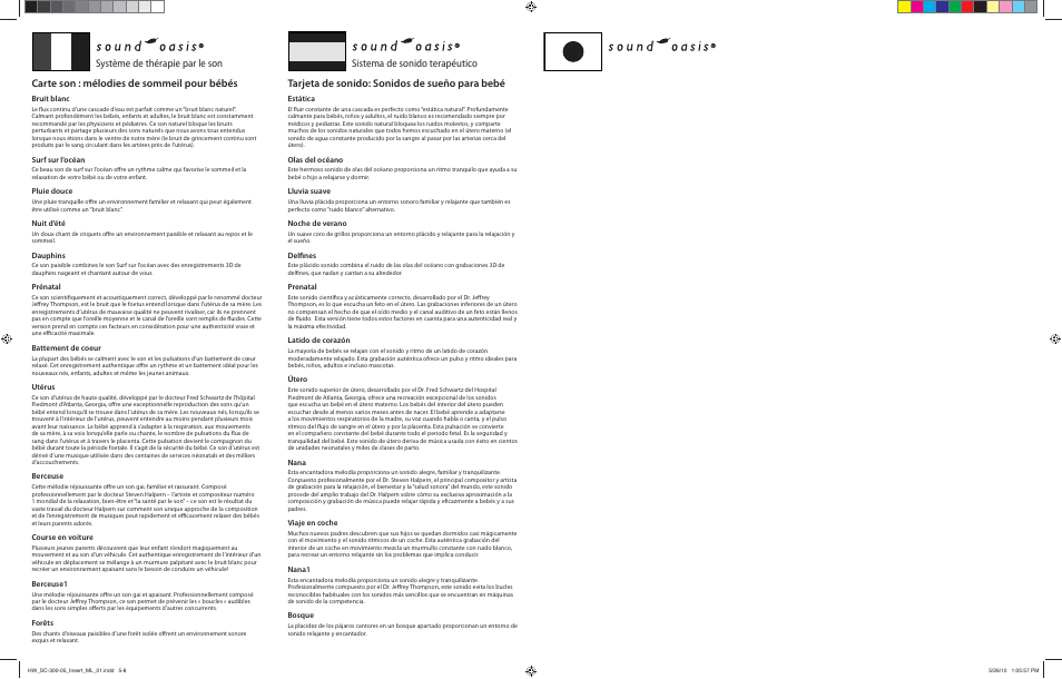 Sound Oasis SC-300-05 User Manual | Page 2 / 2