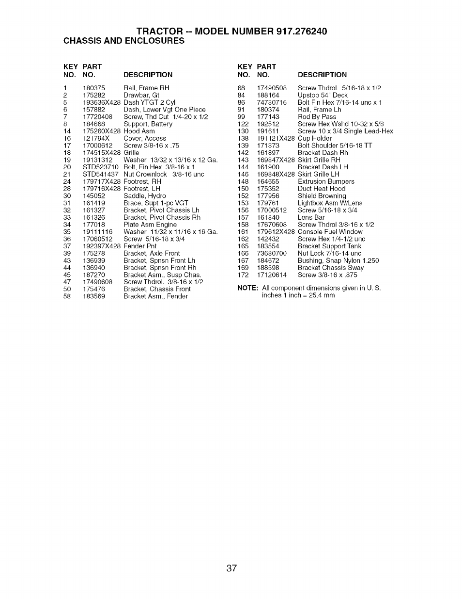 Craftsman 917.276240 User Manual | Page 37 / 60