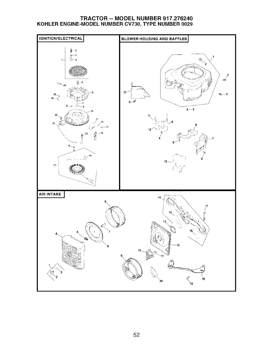 Craftsman 917.276240 User Manual | Page 52 / 60