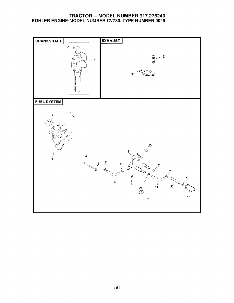 Craftsman 917.276240 User Manual | Page 56 / 60